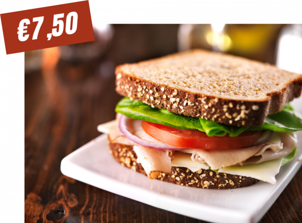 Panini met cajun kip
